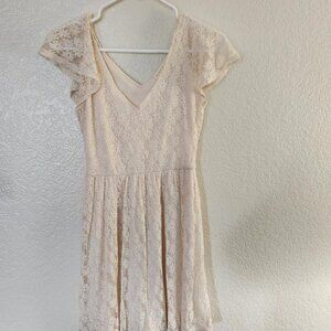 Hint of Mint Lace Dress,  Size Small